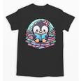 Bookish Penguin Heart A Readers Love Penguins Unisex T-Shirt