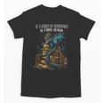 Bookish Quote In a World Of Bookworms Be a Book Dragon Unisex T-Shirt