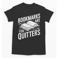 Bookmarks Quote Library Book Reader Unisex T-Shirt Bookmarks Quote Library Book Reader Unisex T-Shirt