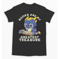 Books Are My Greatest Treasure Kawaii Dragon Reading Books Unisex T-Shirt Books Are My Greatest Treasure Kawaii Dragon Reading Books Unisex T-Shirt