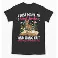 Books And My Savannah Cat Owner Savannah Cat Lover Unisex T-Shirt