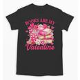 Books Are My Valentine Book Lover Heart Matching Party Unisex T-Shirt Books Are My Valentine Book Lover Heart Matching Party Unisex T-Shirt
