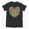 Bookshelf Heart Unisex T-Shirt