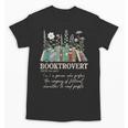Booktrovert Definition Floral Books Reading Teacher Library Unisex T-Shirt Booktrovert Definition Floral Books Reading Teacher Library Unisex T-Shirt