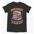 Booktrovert Literature Book Reading Books Reader Unisex T-Shirt