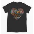 Bookworm Words Heart Book Lover Reader Reading Fun Unisex T-Shirt Bookworm Words Heart Book Lover Reader Reading Fun Unisex T-Shirt