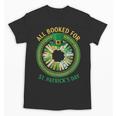 Bookworm Irish All Booked For St Patrick's Day Book Lover Unisex T-Shirt Bookworm Irish All Booked For St Patrick's Day Book Lover Unisex T-Shirt