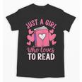 Bookworm Just A Girl Who Loves To Read Unisex T-Shirt