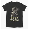 Bookwyrm Dragon Fantasy Bookish Fairytale Book Lover Unisex T-Shirt