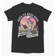 Born To Read Book Forced To Read Emails Skeleton Unisex T-Shirt