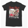 Born To Read Forced To Work Santa Christmas Book Lover Retro Unisex T-Shirt Born To Read Forced To Work Santa Christmas Book Lover Retro Unisex T-Shirt
