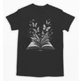 Butterflies And Book Lovers Reading Bookworm Unisex T-Shirt