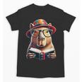 Capybara Bookworm Rodent Reading a Book Unisex T-Shirt