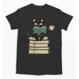 Cat Reading Book Unisex T-Shirt