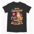 Cat Shirts For Women Book Lover Shirt Cats And Books Unisex T-Shirt Cat Shirts For Women Book Lover Shirt Cats And Books Unisex T-Shirt