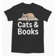 Cats And Books Unisex T-Shirt Cats And Books Unisex T-Shirt