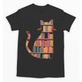 Cats Reading Books Librarian Library Readers Unisex T-Shirt