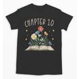 Chapter 10th Birthday Bookworm 10 Years Old For Book Lovers Unisex T-Shirt