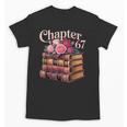 Chapter 67 Floral Book Stack Unisex T-Shirt