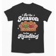 Christmas Book Lover Gingerbread Library Reading Bookaholic Unisex T-Shirt Christmas Book Lover Gingerbread Library Reading Bookaholic Unisex T-Shirt