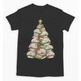 Christmas Book Tree Teacher Book Lover Xmas Librarian Unisex T-Shirt Christmas Book Tree Teacher Book Lover Xmas Librarian Unisex T-Shirt