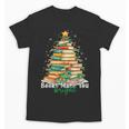 Christmas Books Make You Bright Librarian Teacher Book Lover Unisex T-Shirt