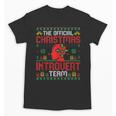 Christmas Introvert Team Introvert Introverted Xmas Unisex T-Shirt