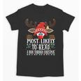 Christmas Matching Most Likely To Read A Book PJS Unisex T-Shirt