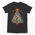 Christmas Tree Books Unisex T-Shirt