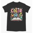 Color Our World Book Reading Program 2026 Summer Unisex T-Shirt