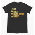 Cool Comic Books Art For Men Women Comic Book Lover Comics Unisex T-Shirt