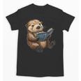Cute Book Sea Otter Unisex T-Shirt