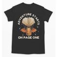Cute Dragon Book Hot Air Balloon Adventure Fantasy Reading Unisex T-Shirt Cute Dragon Book Hot Air Balloon Adventure Fantasy Reading Unisex T-Shirt