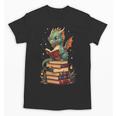 Cute Dragon Reading Book Bookworm Dragons And Books Unisex T-Shirt Cute Dragon Reading Book Bookworm Dragons And Books Unisex T-Shirt