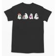 Cute Ghosts Reading Books Lover Spooky Season Halloween Unisex T-Shirt Cute Ghosts Reading Books Lover Spooky Season Halloween Unisex T-Shirt
