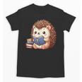 Cute Hedgehog Book Lover Readers Animal Reading Unisex T-Shirt Cute Hedgehog Book Lover Readers Animal Reading Unisex T-Shirt
