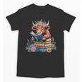 Cute Highland Cow Reading Book Baby Cow Bookworm Unisex T-Shirt Cute Highland Cow Reading Book Baby Cow Bookworm Unisex T-Shirt