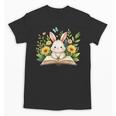 Cute Rabbit And Book Women Girls Reading Book Rabbit Lover Unisex T-Shirt Cute Rabbit And Book Women Girls Reading Book Rabbit Lover Unisex T-Shirt
