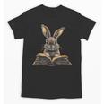 Cute Rabbit Bunny Book Lover Unisex T-Shirt