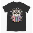 Cute Reading Owl Book Lover Teacher Librarian Bookworm Unisex T-Shirt Cute Reading Owl Book Lover Teacher Librarian Bookworm Unisex T-Shirt