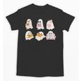 Cute Spooky Reading Book Halloween Fall Ghost Autumn Unisex T-Shirt Cute Spooky Reading Book Halloween Fall Ghost Autumn Unisex T-Shirt