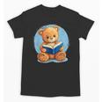 Cute Teddy Bear Reading Book Fun Unisex T-Shirt