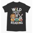 Cute Wildlife Zoo Animals For Book Reader Bookworms Unisex T-Shirt Cute Wildlife Zoo Animals For Book Reader Bookworms Unisex T-Shirt