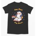 Cute Xmas Book Lover Penguin Reading Cosy Days Cosy Reads Unisex T-Shirt