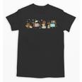 Dachshund Book Lover Reading Wiener Dog 100 Days Of School Unisex T-Shirt Dachshund Book Lover Reading Wiener Dog 100 Days Of School Unisex T-Shirt