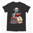 Dalmatian Reading Books Matching Bookworm Readers Librarian Unisex T-Shirt