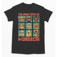 DCC Many Faces Of Mordecai Grid Gamer Series Book Unisex T-Shirt DCC Many Faces Of Mordecai Grid Gamer Series Book Unisex T-Shirt