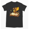 Dragon Fantasy Book Lover Bookish Reader Bookworm Wildflower Unisex T-Shirt Dragon Fantasy Book Lover Bookish Reader Bookworm Wildflower Unisex T-Shirt