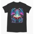 Dragon Reading Book Lover Unisex T-Shirt