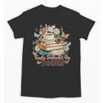 Easily Distracted By Books Book Wildflowers Book Lovers Unisex T-Shirt